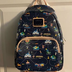 LE Disneyland 65th Anniversary Loungefly Backpack